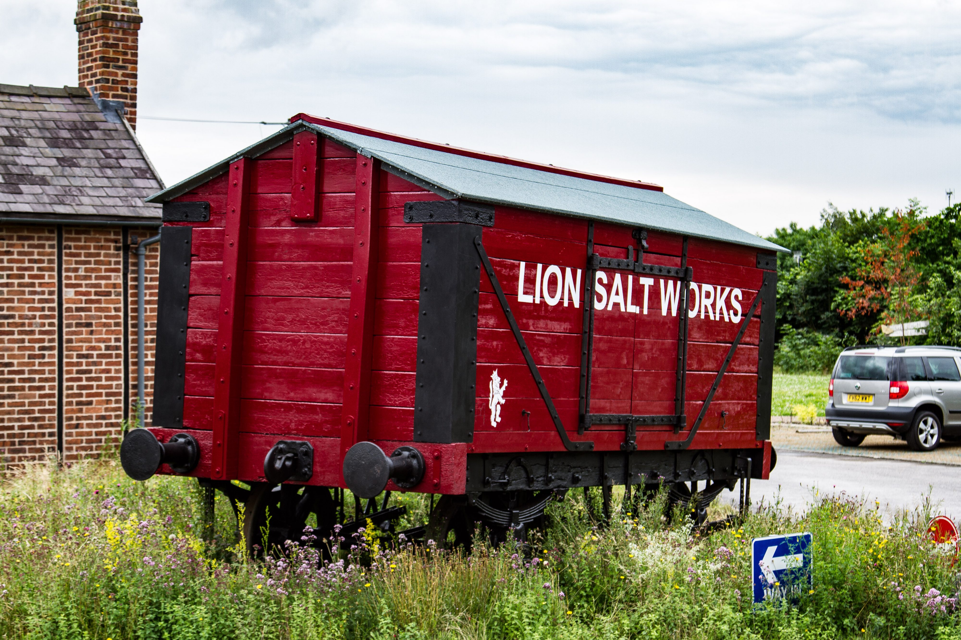 Restored Lion Salt Works Wagon